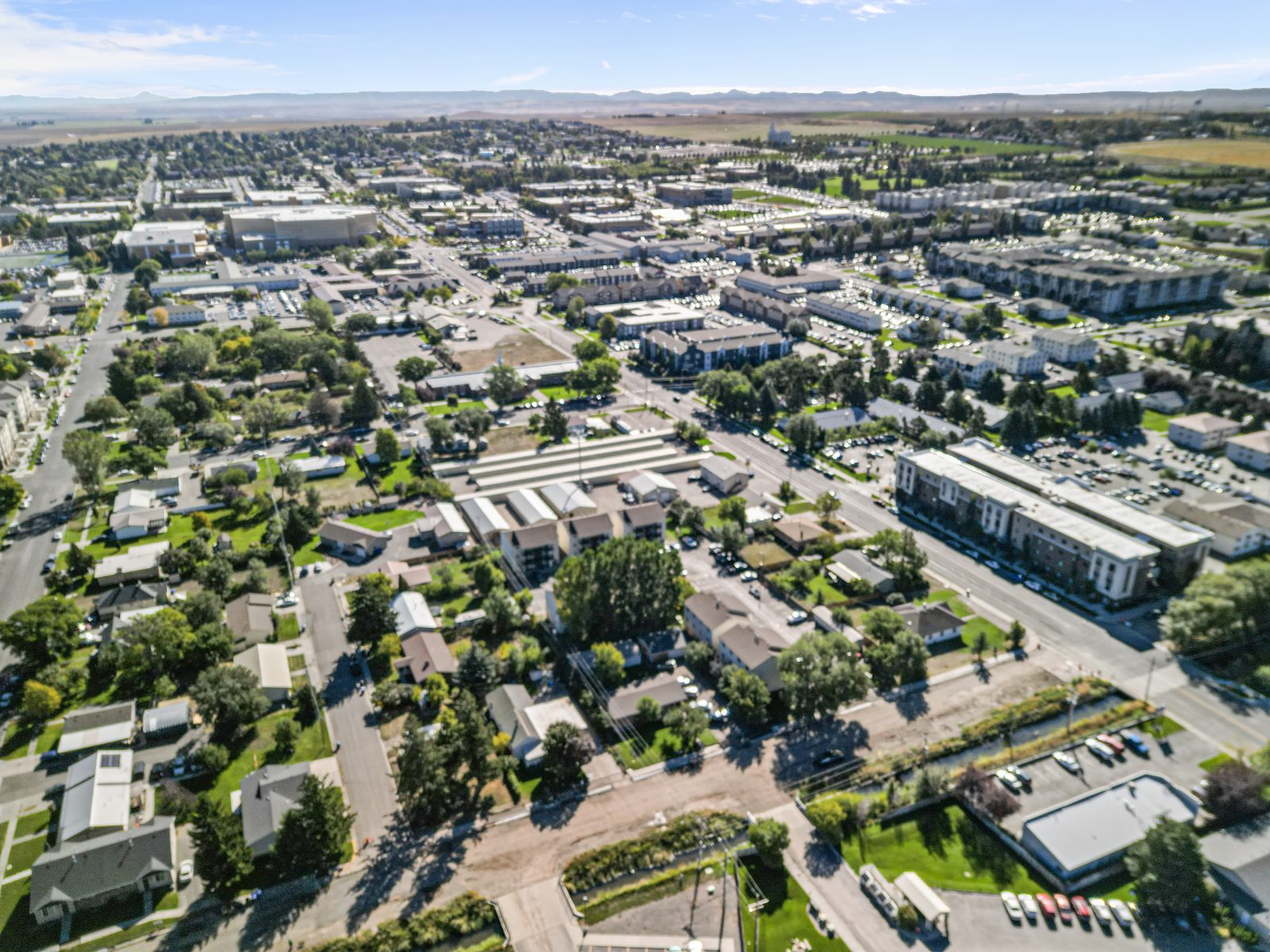 Rexburg from above
